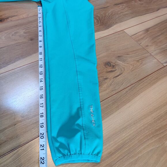 Women’s The North Face Teal Blue Green Apex 1/4 Zip Pullover Jacket Size Large - Picture 14 of 16